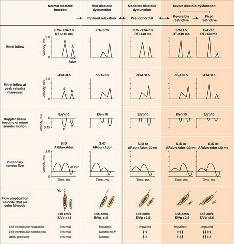 diastolic dysfunction chart.